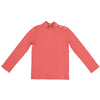 US stockist of Canopea's gender neutral, Grenada Red long sleeve rash top made from recycled UPF 50+ fabric.