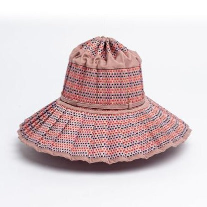 US stockist of Lorna Murray's handmade, child's Wax Flower Capri hat.