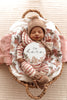 US stockist of Snuggle Hunny Kid's Merino wool bonnet & bootie set in Fawn.