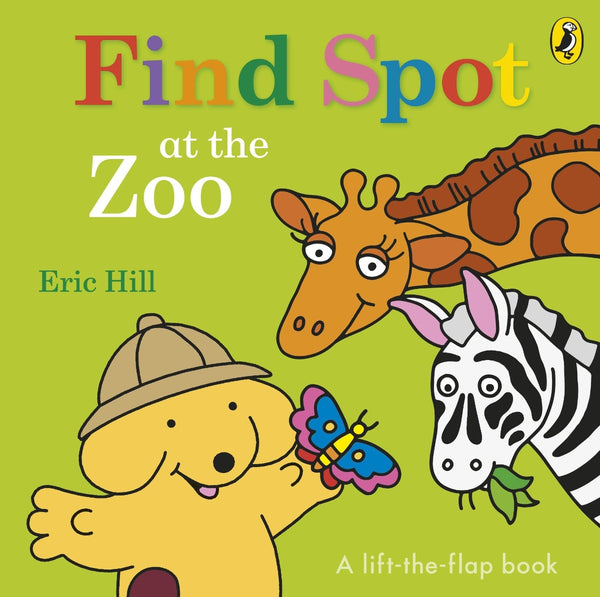 US stockist of Eric Hill's Find Spot at the Zoo lift the flaps board book.