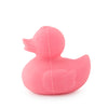US stockist of Oli & Carol's pink Elvis the Duck bath toy.  No holes, so no mold.