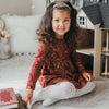 US stockist of Karibou Kids' Sweet Love special occasion mesh tights in white.