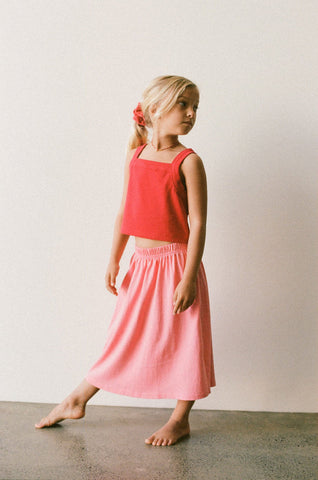 US stockist of Illoura the Label's Peony Pink Base Skirt