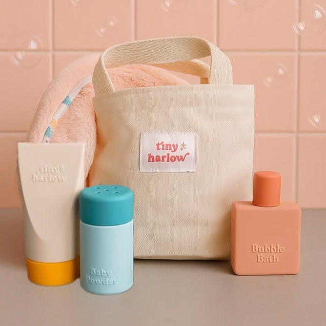 US stockist of Tiny Harlow's Tiny Bath Time set