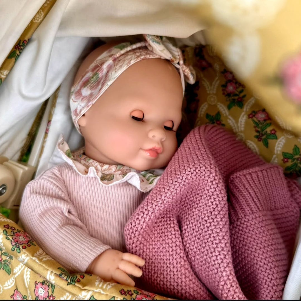 US stockist of Minikane's Emilie Sleepy Eyes Cuties Doll
