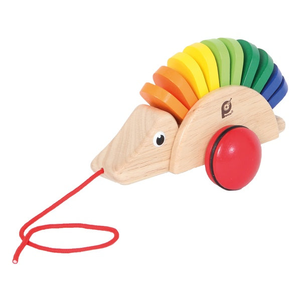 US stockist of PinToy's Porcupine Pull Along Toy