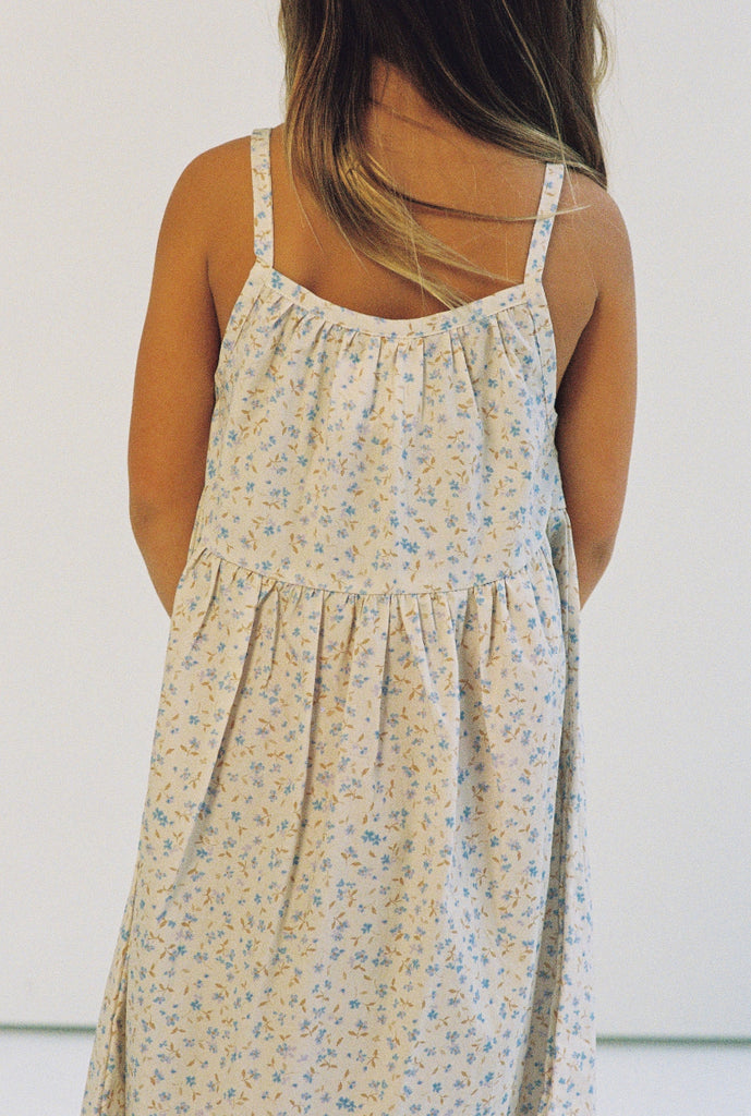 US stockist of Illoura the Label's Indigo Bloom Darcy Dress