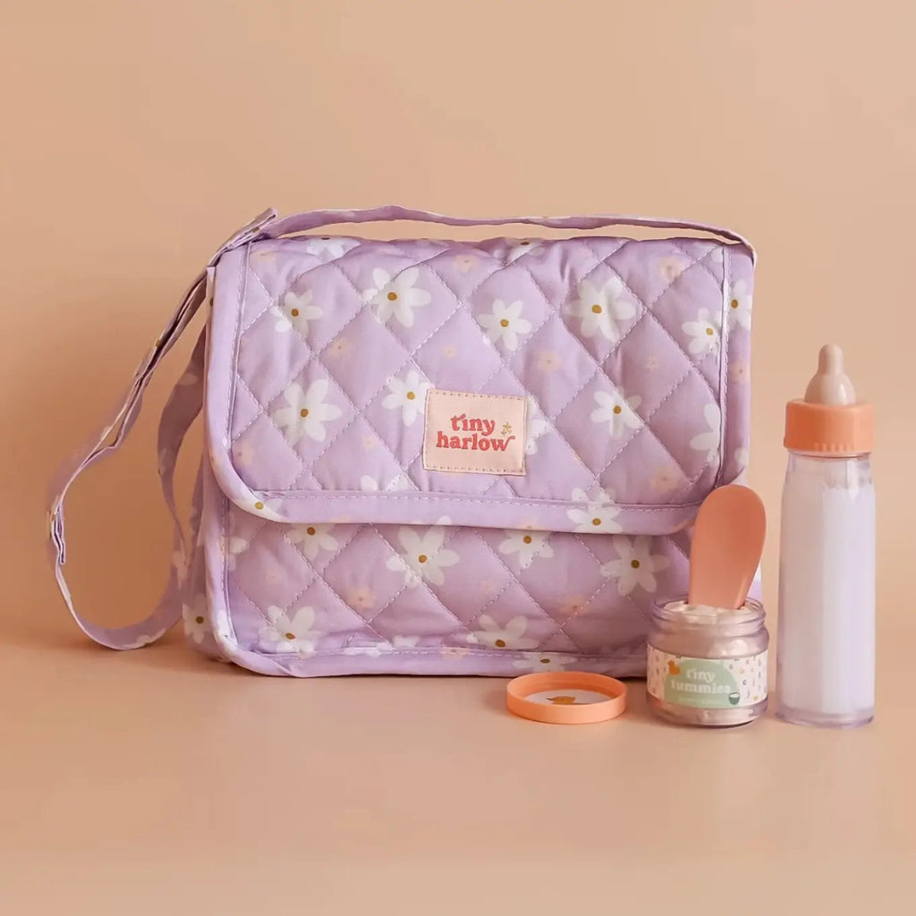 US stockist of Tiny Harlow's Lilac Daisy Tiny Nurturer Set