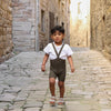 US stockist of Silly Silas'  Shorty Seaweed Brown Tights