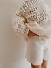 US stockist of Belle & Sun's Crochet Sweater in Natural