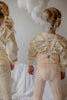 US stockist of Silly Silas' Silky Peach Granny Teddy Footed Tights