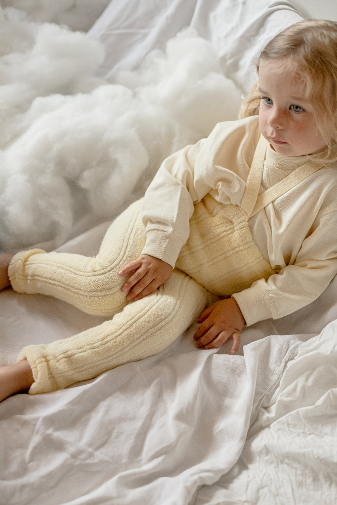 US stockist of Silly Silas' Lemon Icing Granny Teddy Footless Tights