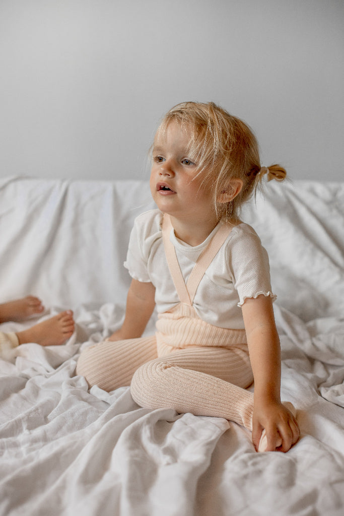 US stockist of Silly Silas' Silky Peach Hippy Footed Tights
