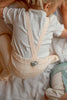 US stockist of Silly Silas' Silky Peach Hippy Footed Tights
