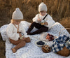 US stockist of Silly Silas' Espresso Brown footed Wooly tights