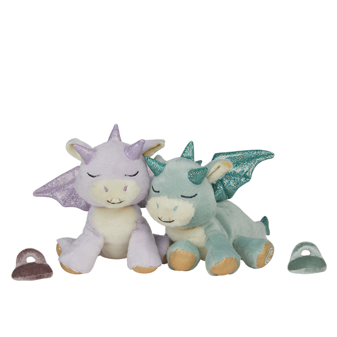 US stockist of Olli Ella's Green Volt Binky Dragon