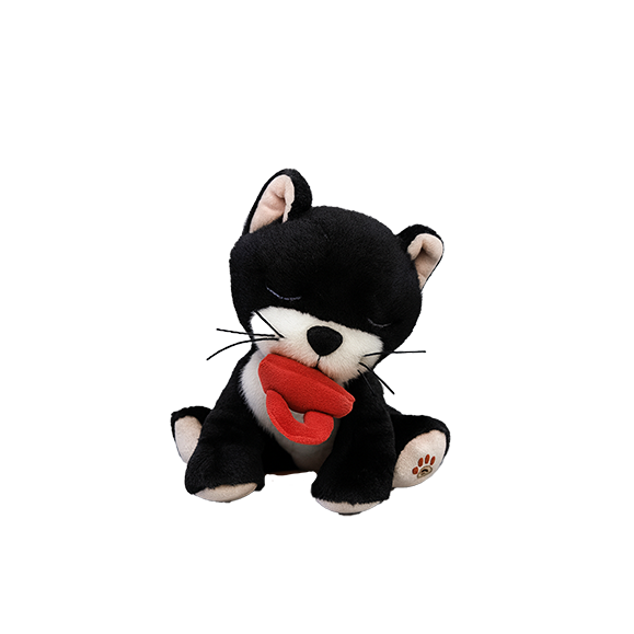 US stockist of Olli Ella's Black and White Kit Binky Kitten