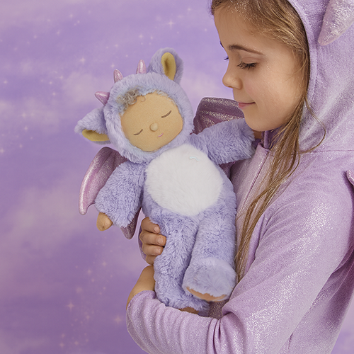 US stockist of Olli Ella's lilac "Rory" Cozy Dinkum Dragon