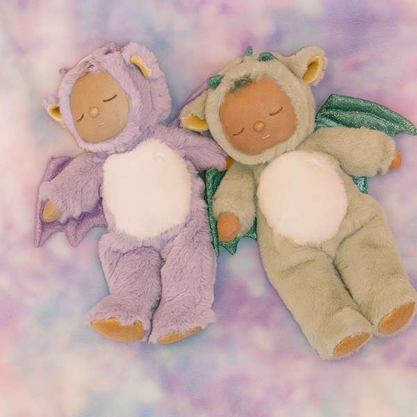 US stockist of Olli Ella's lilac "Rory" Cozy Dinkum Dragon