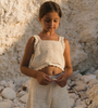US stockist of Illoura the Label's Crochet Top - Natural