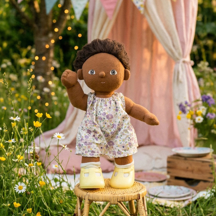 US stockist of Olli Ella's Suki Dress for Dinkum Dolls