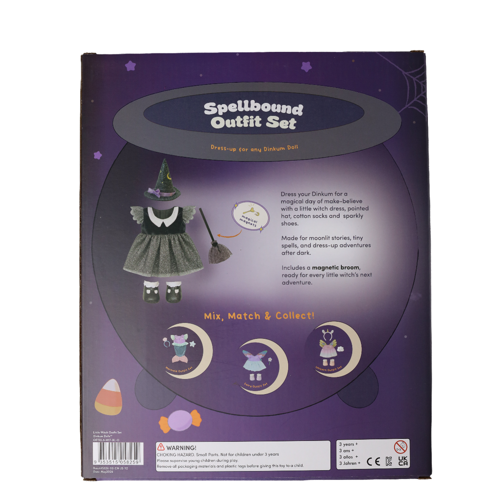 US stockist of Dinkum Dolls by Olli Ella's Spellbound Dress Up Set