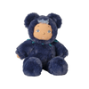 US Stockist of Dinkum Dolls by Olli Ella Blueberry Bear Cozy Dinkum Doll