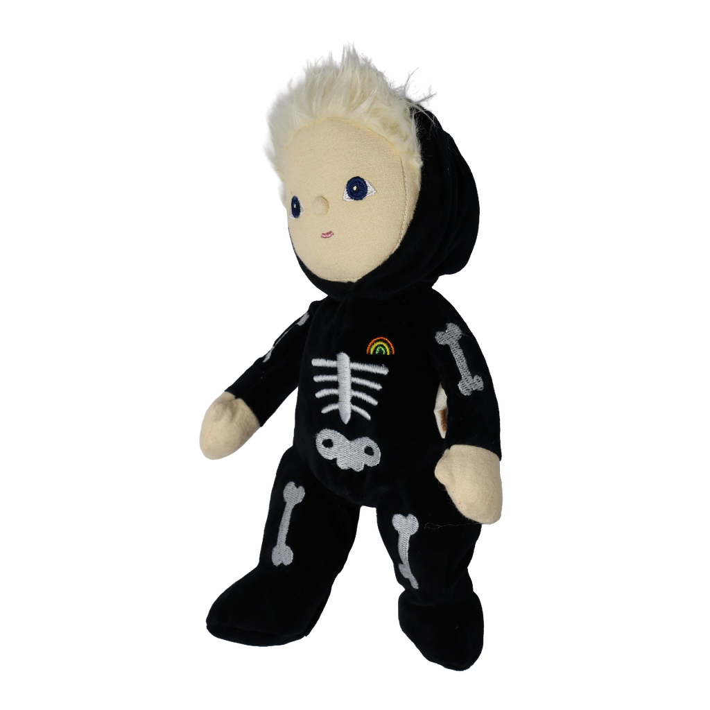 US stockist of Dinkum Dolls by Olli Ella's Scully Skeleton Dinky Dinkum Doll