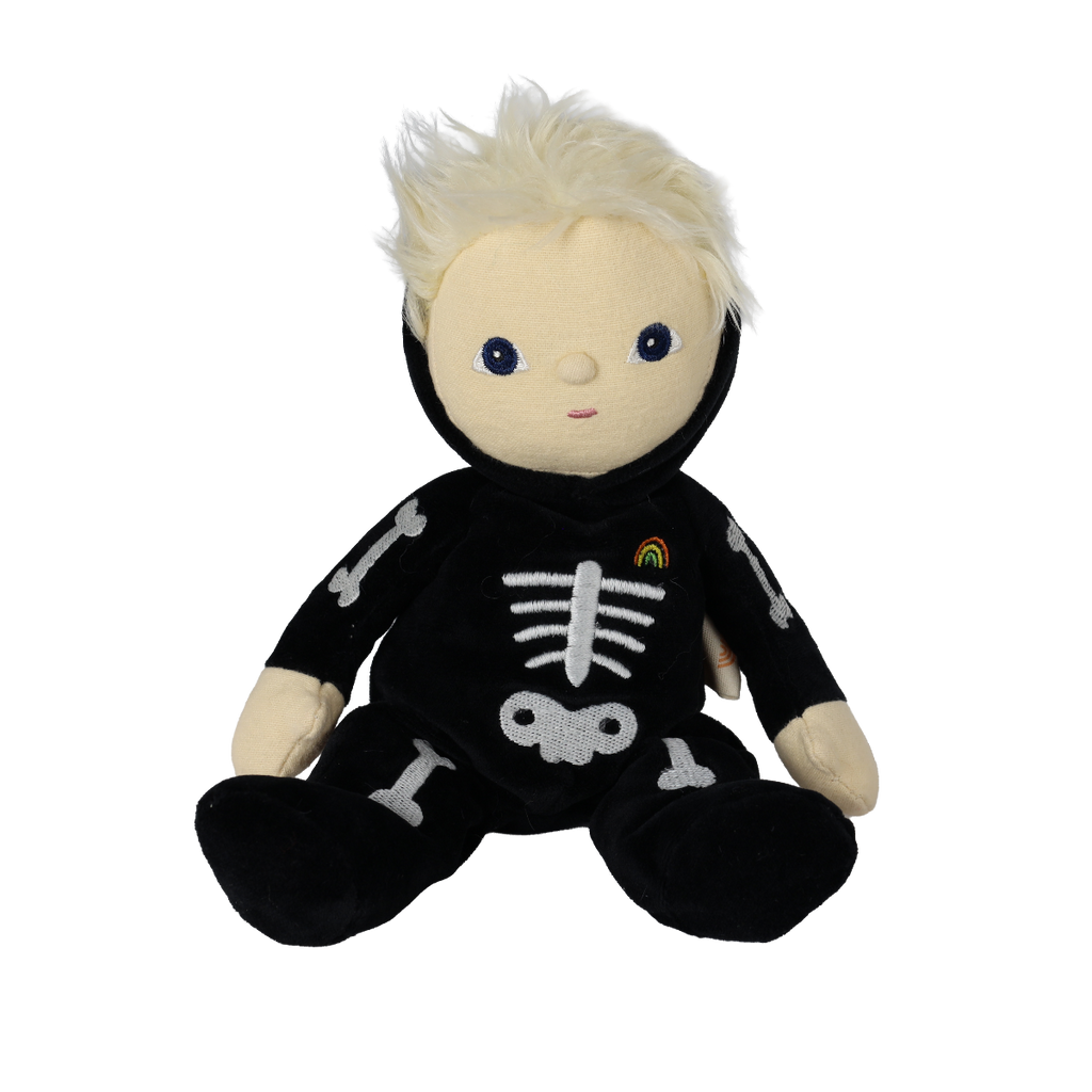 US stockist of Dinkum Dolls by Olli Ella's Scully Skeleton Dinky Dinkum Doll
