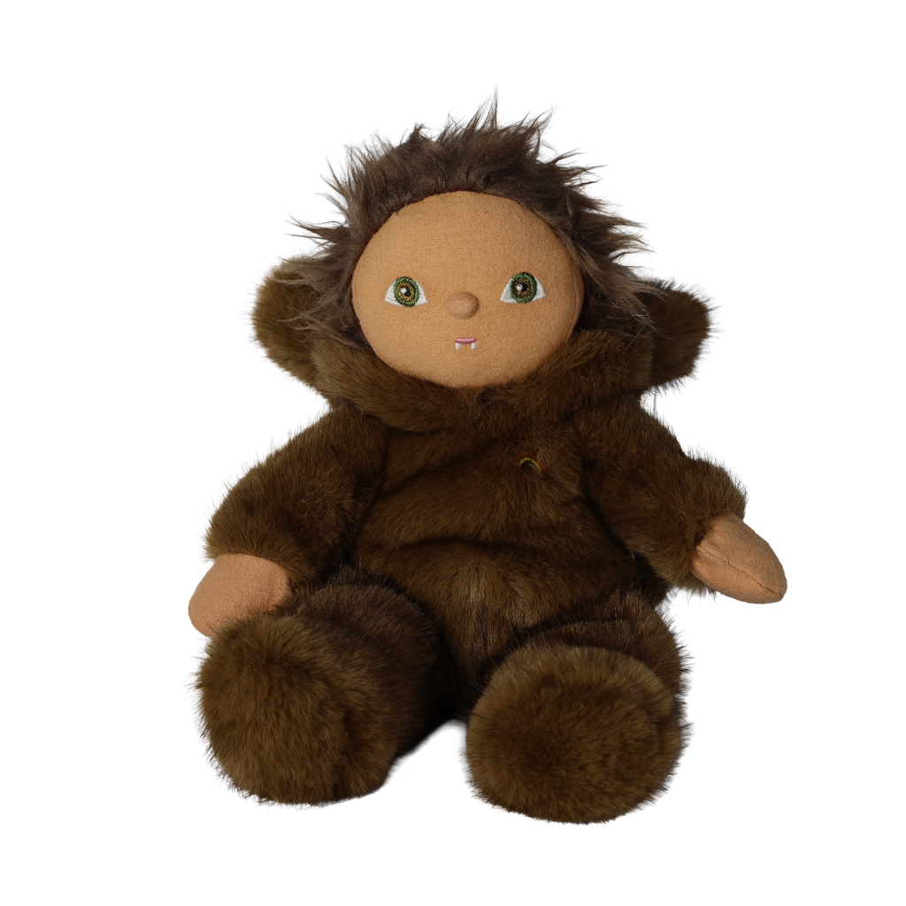 US stockist of Dinkum Dolls by Olli Ella's Wesley Werewolf Dinky Dinkum Doll