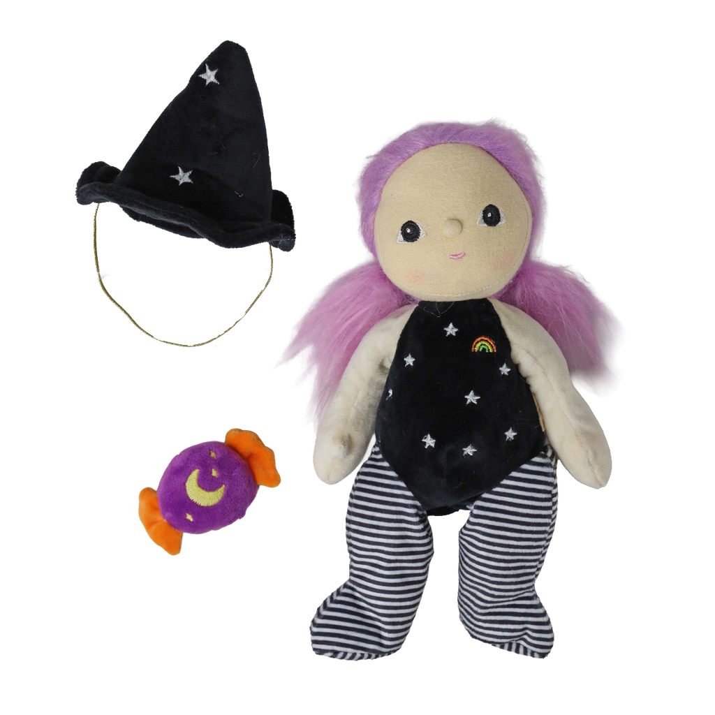 US stockist of Dinkum Dolls by Olli Ella's Willa Witch Dress Me Dinky Doll