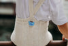 US stockist of Silly Silas' gender neutral shorty tights in cream blend.  Made from organic cotton.