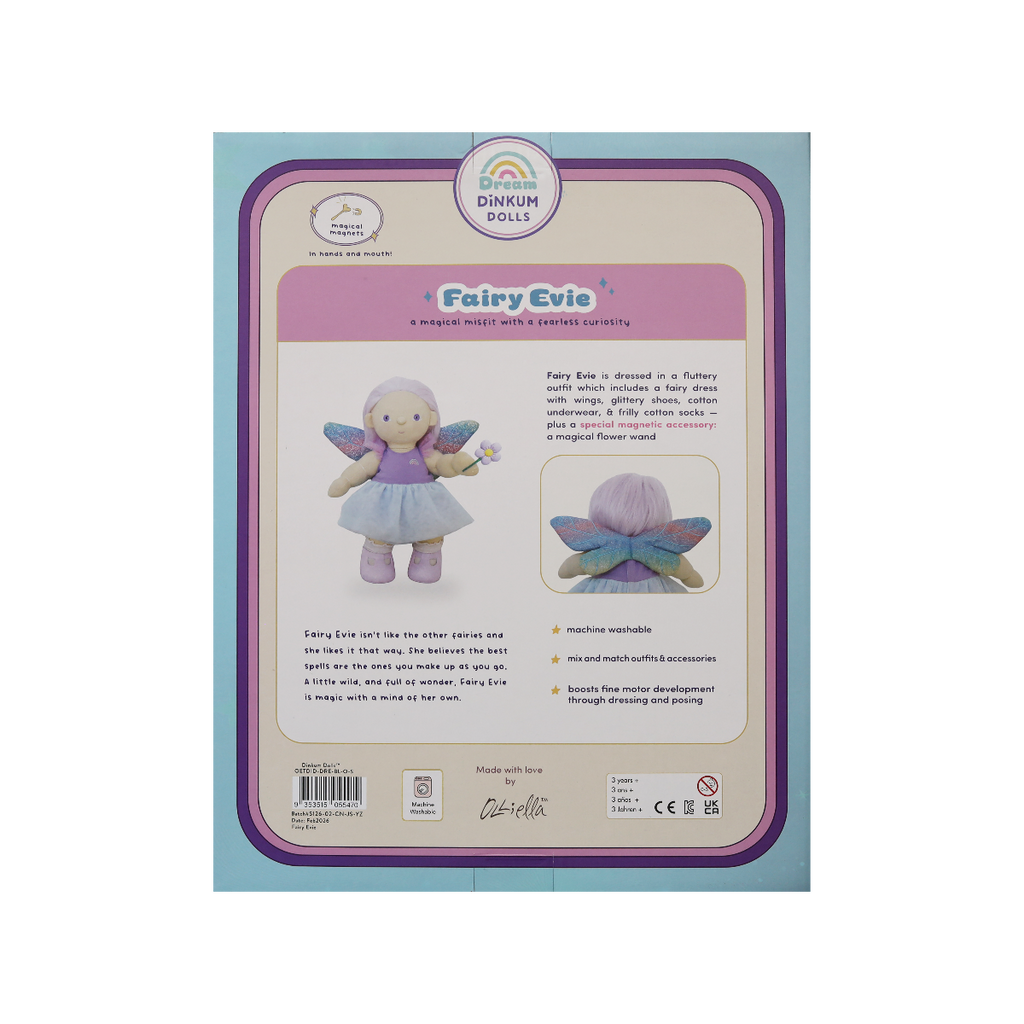 US stockist of Olli Ella's Fairy Evie Dream Dinkum Doll