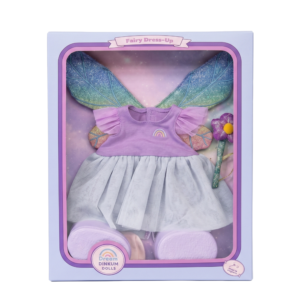 US stockist of Olli Ella's Fairy Outfit for Dinkum Dolls