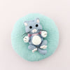 US stockist of Tara Treasures' felt wool cat on removable cushion