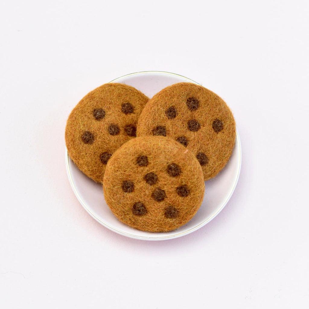 US stockist of Tara Treasures' set of 3 felt cookies