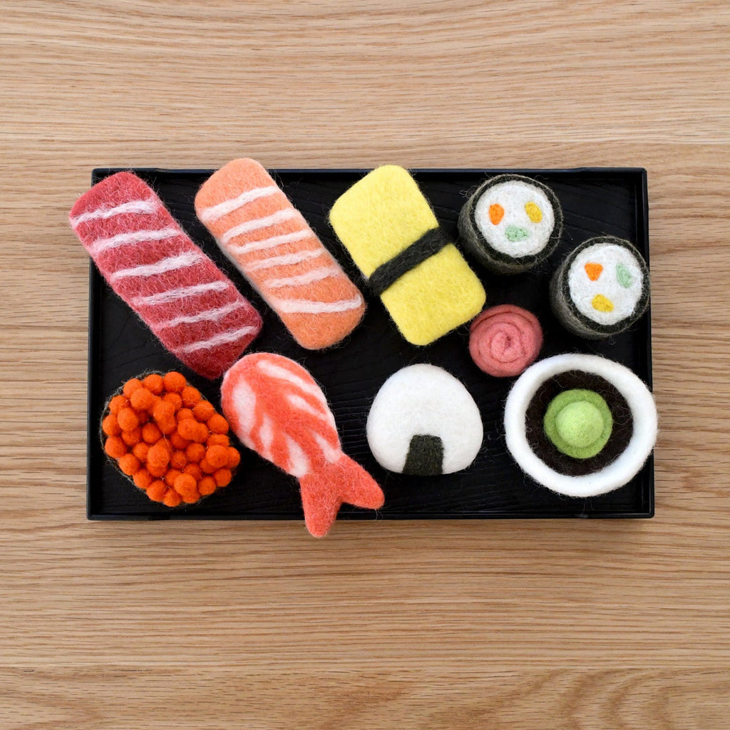 US stockist of Tara Treasures Felt Sushi Play Food Set