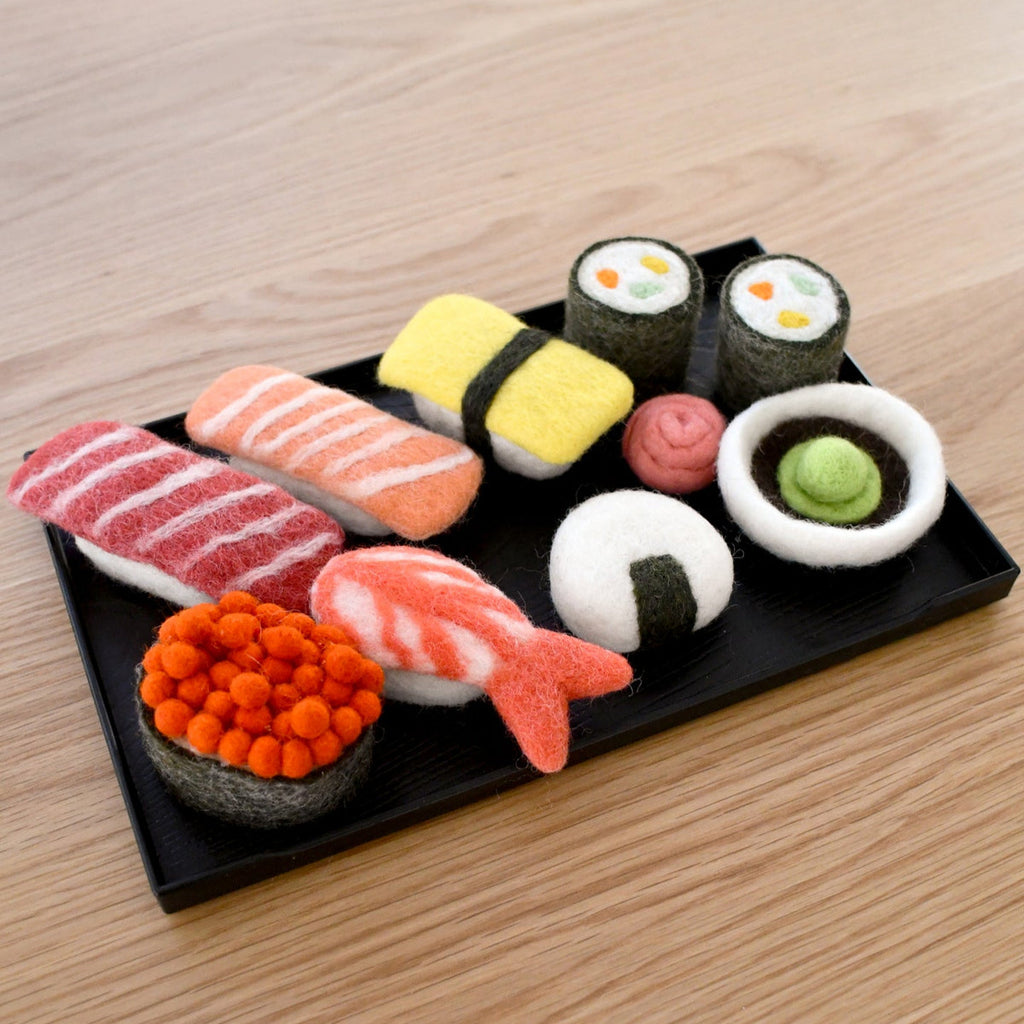 US stockist of Tara Treasures Felt Sushi Play Food Set