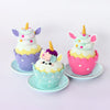 US stockist of Tara Treasures' felt unicorn cupcake with purple hair