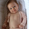 US stockist of Bonsie's Berry Twist Footed Romper