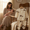 Stockist of Bonsie's Mama Bear Footed Romper