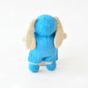 US stockist of Tara Treasures' adorable felt wool bunny in blue overalls