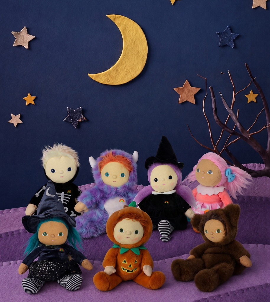 US stockist of Dinkum Dolls by Olli Ella's Wesley Werewolf Dinky Dinkum Doll