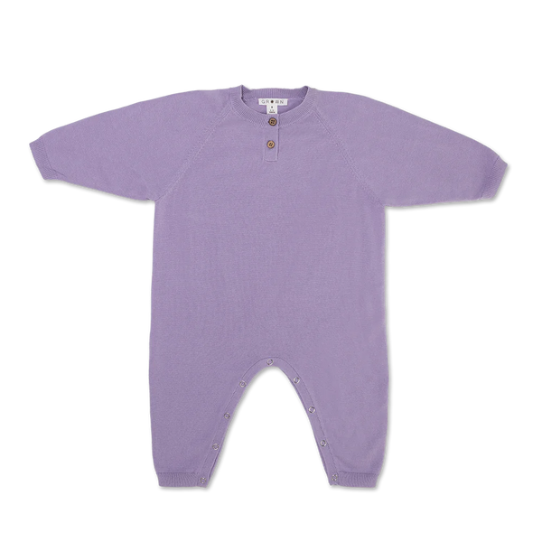 US stockist of Grown's organic Star suit in Lilac