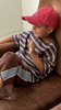 US stockist of Illoura the Label's Vintage Striped basic tee