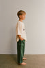 US stockist of Illoura the Label's Bottle Green Twill Pants