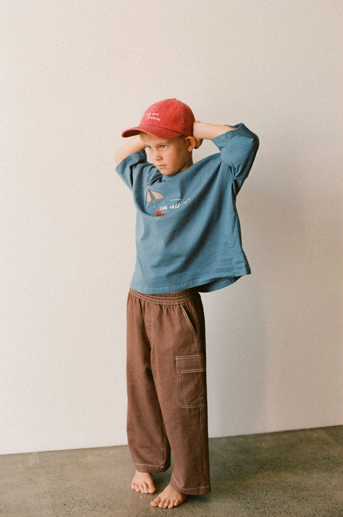 US stockist of Illoura the Label's Cocoa Twill Pants