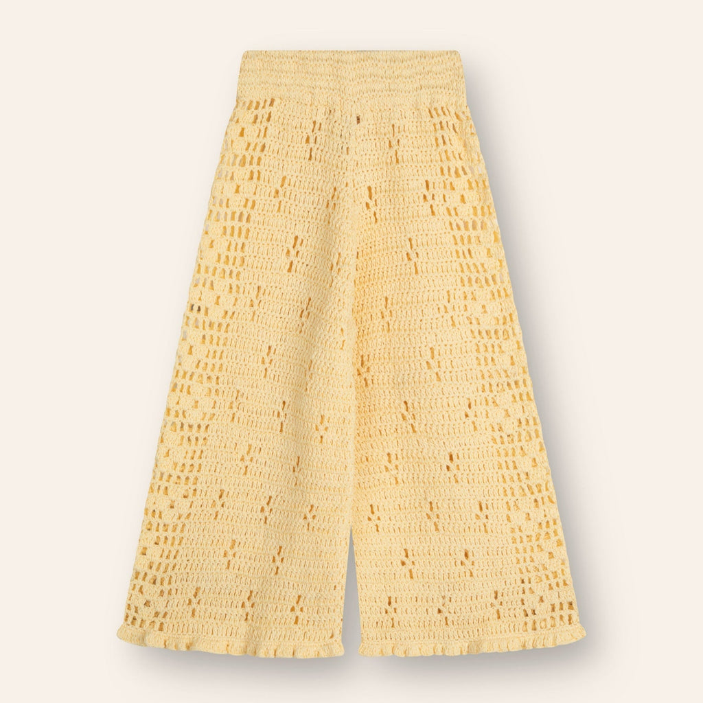 US stockist of Illoura the Label's Butter Filet Crochet Pants
