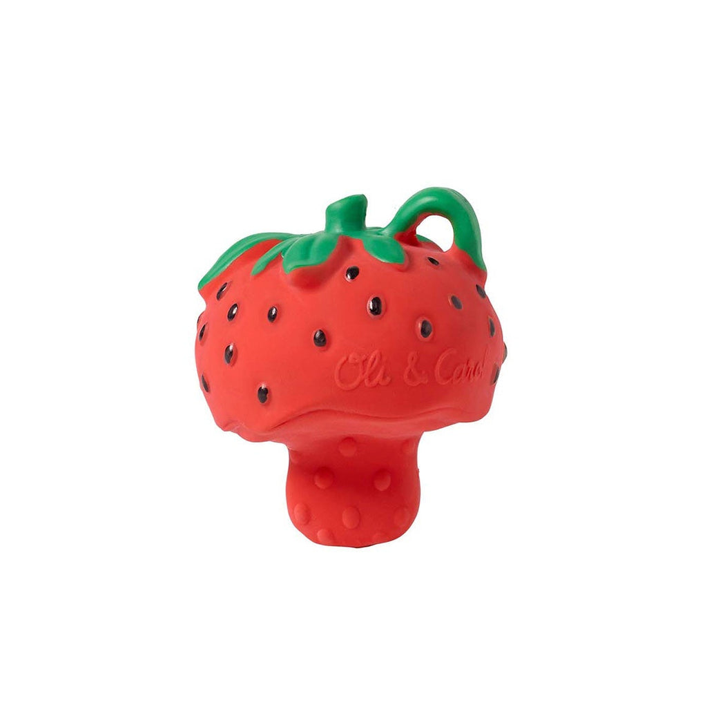 US stockist of Oli & Carol's Sweetie the Strawberry mini teether