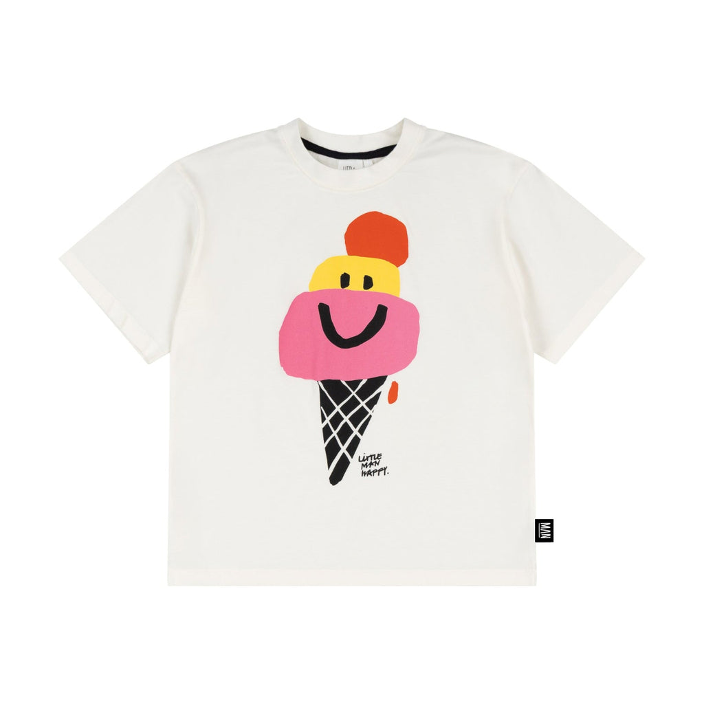US stockist of Little Man Happy's Happy Cone Skate t-shirt